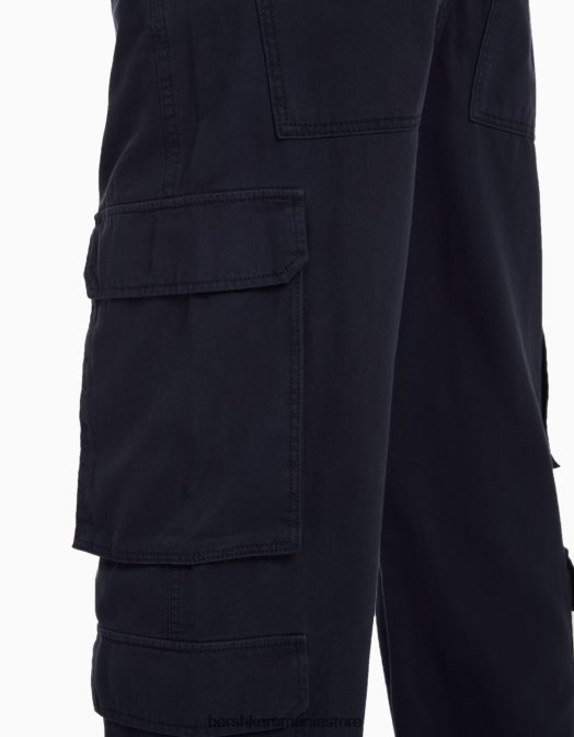 Bershka femei pantaloni cargo ajustabili cu buzunare multiple exclusiv Z86D1323 îmbrăcăminte