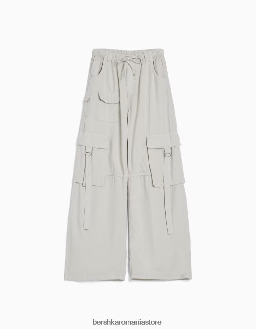 Bershka femei pantaloni cargo rustic de caracatiță exclusiv Z86D1309 îmbrăcăminte
