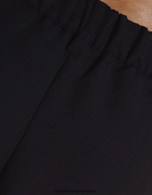 Bershka femei pantaloni de jogging cargo pe măsură negru Z86D1354 îmbrăcăminte
