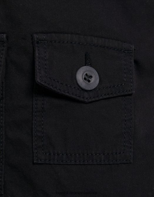 Bershka femei pantaloni scurți din bumbac multi-cargo negru Z86D1380 îmbrăcăminte