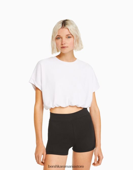 Bershka femei pantaloni scurți culotte gri inchis Z86D1468 îmbrăcăminte