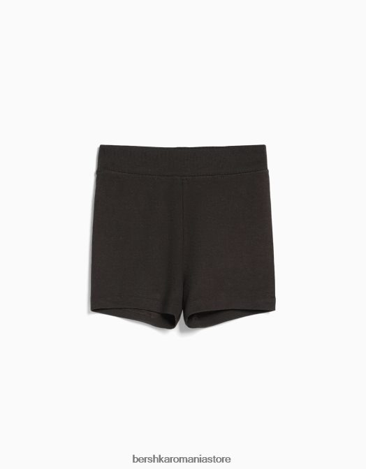 Bershka femei pantaloni scurți culotte gri inchis Z86D1468 îmbrăcăminte