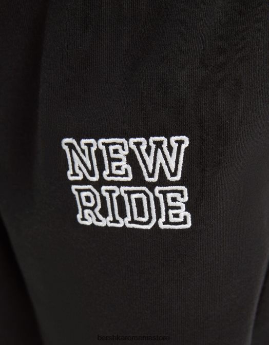 Bershka femei pantaloni scurți din bumbac pluș gri Z86D1731 îmbrăcăminte