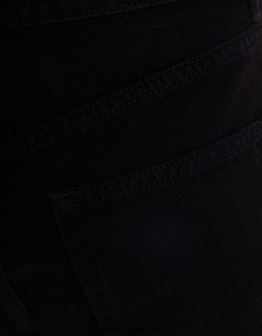 Bershka femei pantaloni scurți din denim mom fit negru Z86D1685 îmbrăcăminte