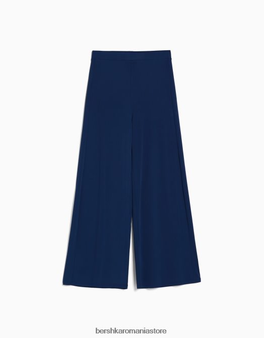 Bershka femei culottes curgătoare albastru Z86D1422 îmbrăcăminte
