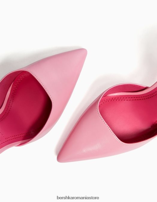 Bershka femei pantofi cu curea cu toc roz Z86D2267 încălţăminte