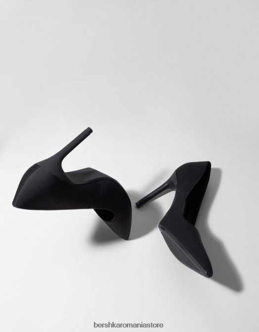 Bershka femei pantofi cu toc negru Z86D2244 încălţăminte