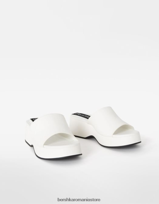 Bershka femei sandale cu platformă alb Z86D2188 încălţăminte