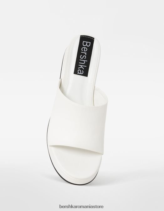 Bershka femei sandale cu platformă alb Z86D2188 încălţăminte