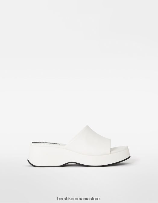 Bershka femei sandale cu platformă alb Z86D2188 încălţăminte