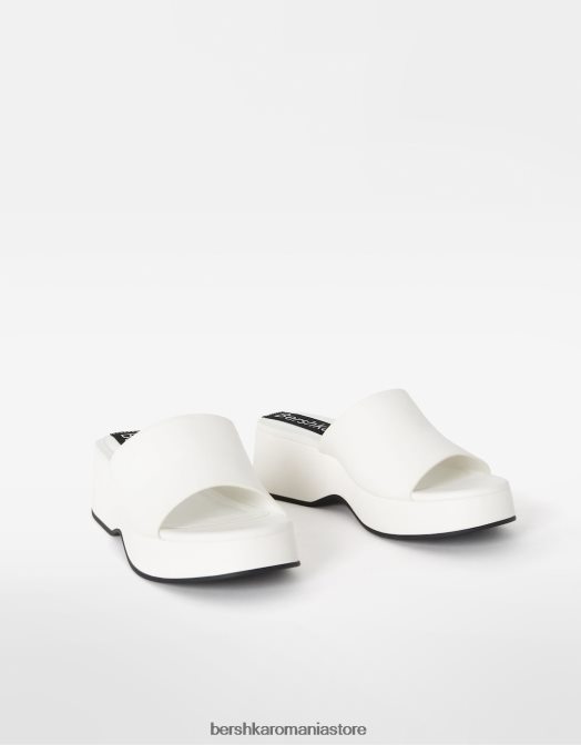 Bershka femei sandale cu platformă alb Z86D2189 încălţăminte