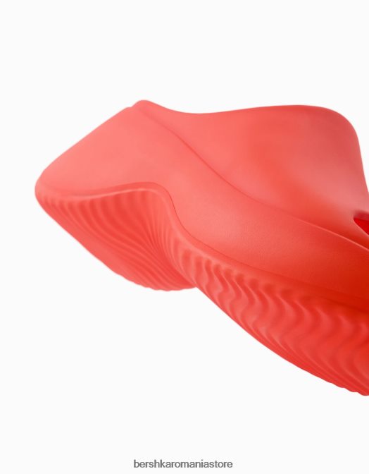 Bershka femei sandale cauciucate cu platformă roșu Z86D2224 încălţăminte