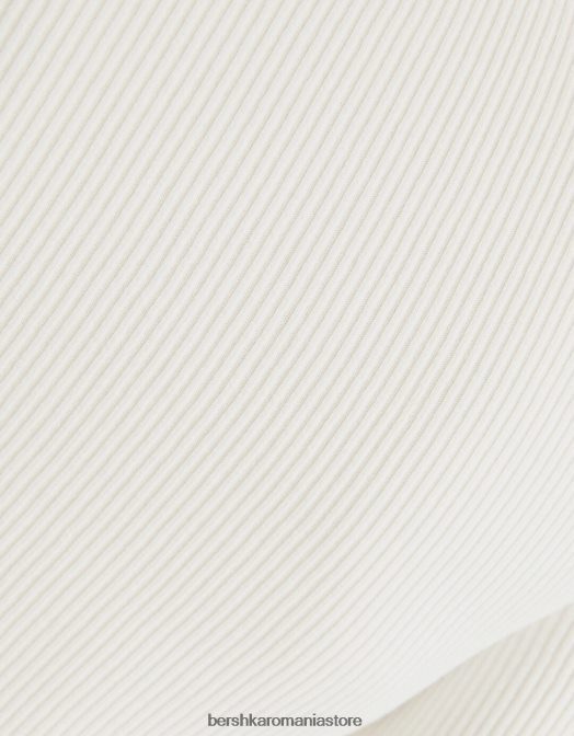 Bershka femei cardigan cu nasturi alb Z86D991 îmbrăcăminte