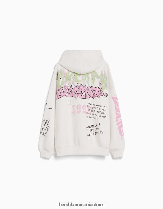 Bershka femei hanorac imprimat alte Z86D1225 îmbrăcăminte