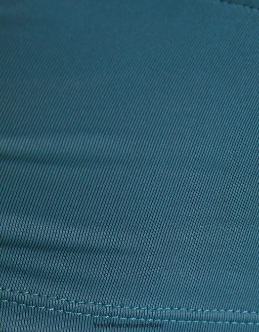 Bershka femei crop top cu bretele albastru Z86D820 îmbrăcăminte