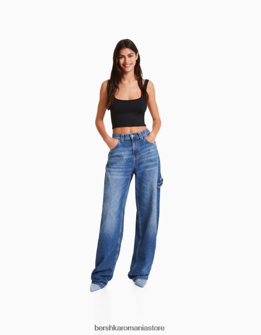 Bershka femei pachet de 2 blaturi multicolor Z86D898 îmbrăcăminte