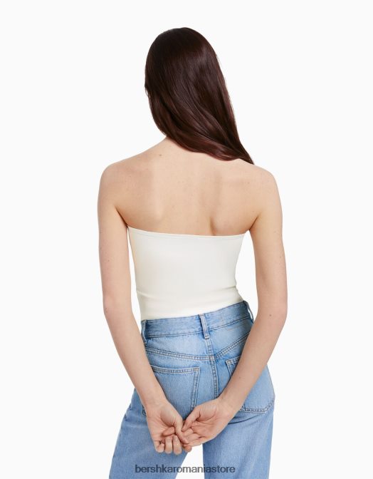 Bershka femei pachet de 2 topuri bandeau multicolor Z86D729 îmbrăcăminte