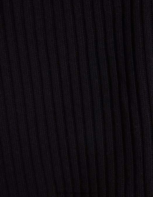 Bershka femei pulover cu decolteu în V negru Z86D1065 îmbrăcăminte