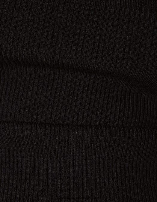 Bershka femei pulover cu un design de colier choker din material textil negru Z86D1041 îmbrăcăminte