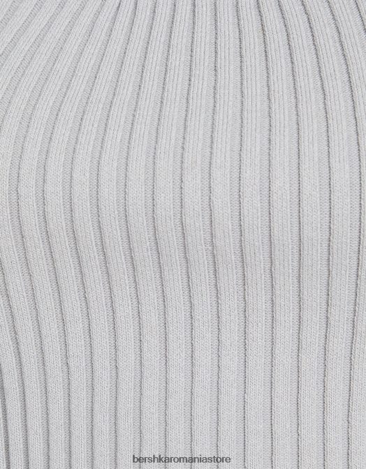 Bershka femei pulover mai încălzit pentru brațe gri Z86D993 îmbrăcăminte