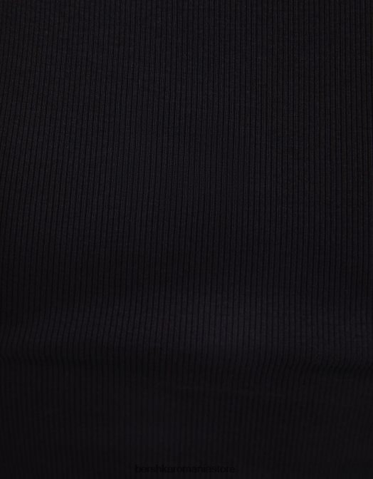 Bershka femei Pachet de 2 topuri cu coaste fără mâneci multicolor Z86D403 îmbrăcăminte