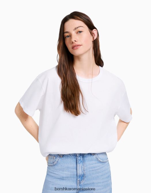 Bershka femei pachet de 2 tricouri oversize cu maneca scurta multicolor Z86D636 îmbrăcăminte