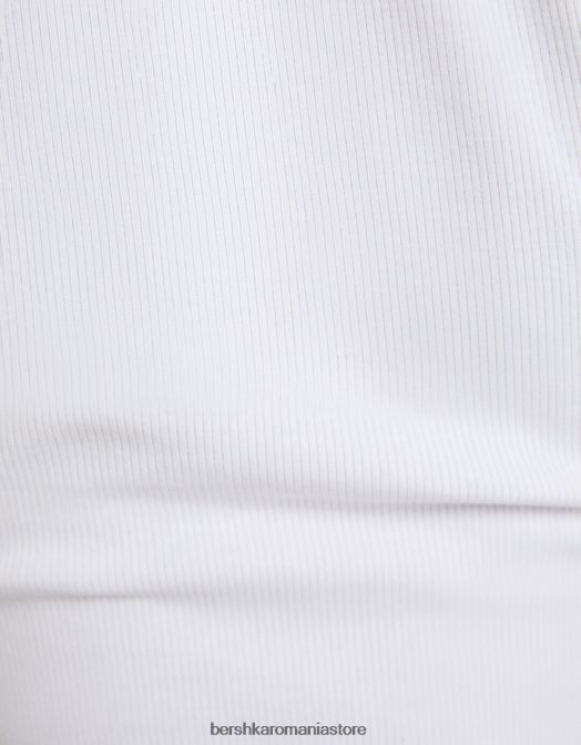 Bershka femei pachet de 2 tricouri striate cu maneca scurta multicolor Z86D331 îmbrăcăminte