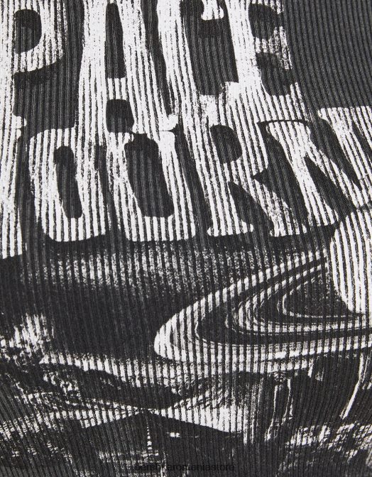 Bershka femei tricou cu mânecă lungă cu nervuri gri Z86D640 îmbrăcăminte