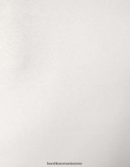 Bershka femei tricou cu mânecă lungă și decolteu în V exclusiv Z86D549 îmbrăcăminte