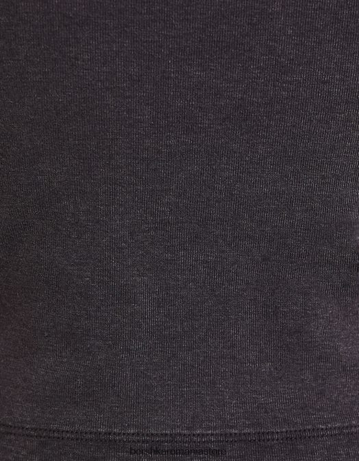 Bershka femei tricou mulat cu maneca scurta gri Z86D478 îmbrăcăminte