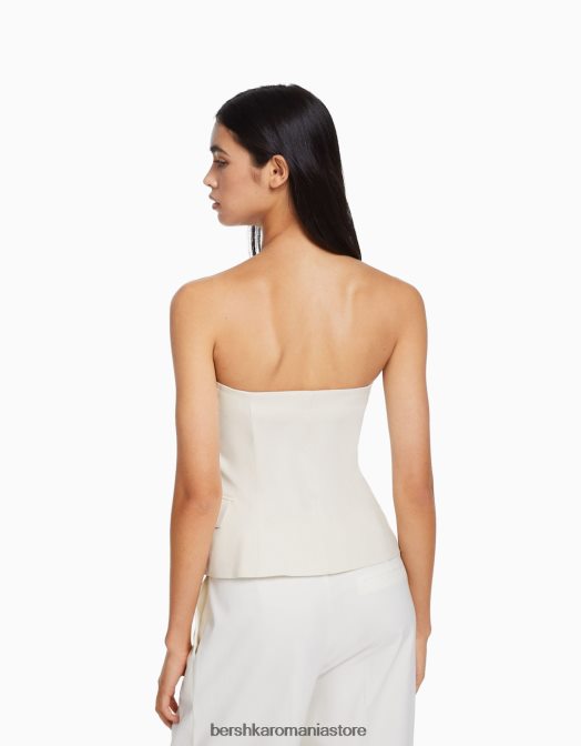 Bershka femei vestă croită cu umerii expuși exclusiv Z86D1993 îmbrăcăminte