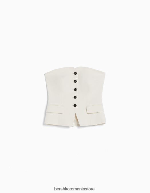 Bershka femei vestă croită cu umerii expuși exclusiv Z86D1993 îmbrăcăminte