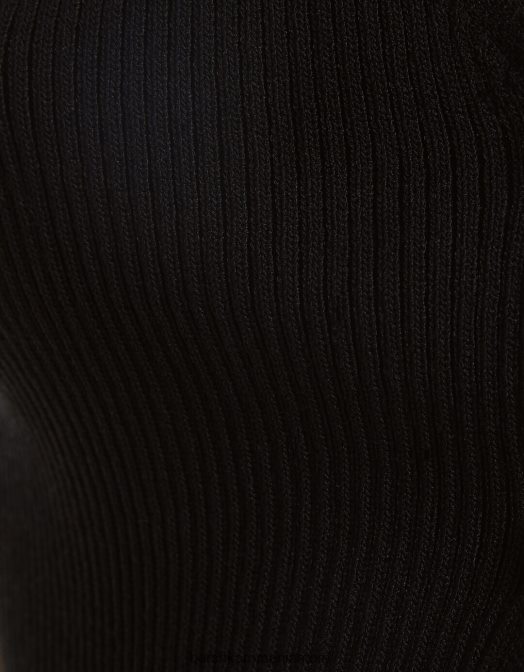 Bershka femei vestă din tricot cu nasturi negru Z86D657 îmbrăcăminte