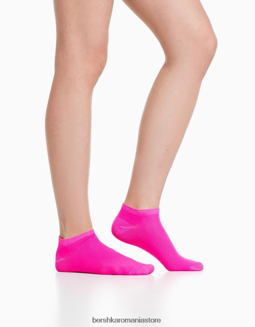 Bershka unisex Pachet de 2 șosete neon roz Z86D4237 accesorii