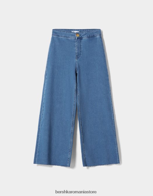 Bershka unisex pantaloni pantaloni din denim albastru Z86D3925 îmbrăcăminte