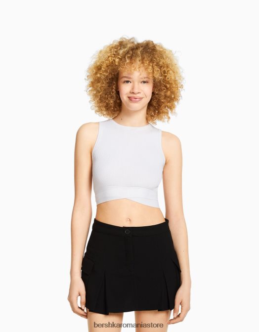 Bershka unisex fustă cargo croită cu buzunare negru Z86D4038 îmbrăcăminte