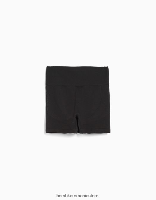 Bershka unisex pantaloni scurți push up fără sudură gri inchis Z86D4012 îmbrăcăminte
