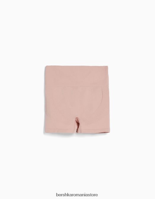 Bershka unisex pantaloni scurți push up fără sudură roz Z86D4013 îmbrăcăminte