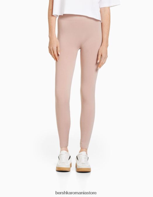 Bershka unisex jambiere push up fără cusături roz Z86D3898 îmbrăcăminte