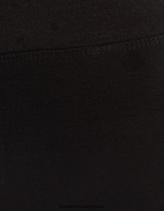 Bershka unisex pantaloni scurți culotte negru Z86D3883 îmbrăcăminte