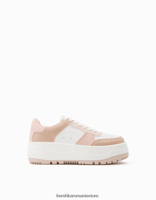 Bershka unisex adidași cu platformă contrastantă alte Z86D4176 încălţăminte