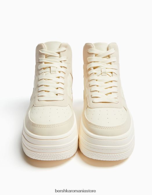 Bershka unisex adidași înalți contrastanți alte Z86D4185 încălţăminte