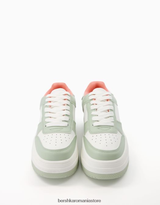 Bershka unisex pantofi sport cu platformă contrastantă multicolor Z86D4175 încălţăminte